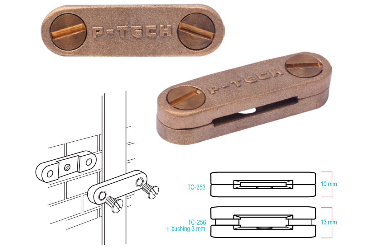 GROUNDING & LIGHTNING PROTECTION - DC TAPE CLIP